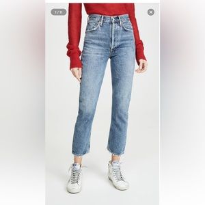 Agolde Riley Crop Slim Straight - size 26